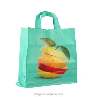 China Eco-Friendly Sturdy Nonwoven Grocery Tote Bag Foldable Reusable (30cm for sale