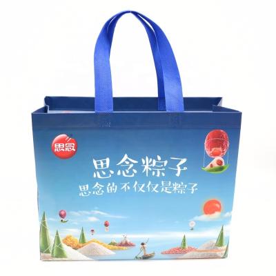 China Recyclable Sonic Welding Ultra Non Woven Bags PP Non Woven Bag Gift Bags for sale