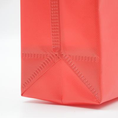 China Machine Made Eco Friendly Non Woven Gift Bag Custom Non Woven Bag for sale