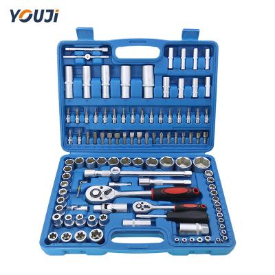 China Professional Auto Maintenance 108 PCS Kit Portable Auto Repair Hand Heavy Tool Tools Socket Wrench Set for sale