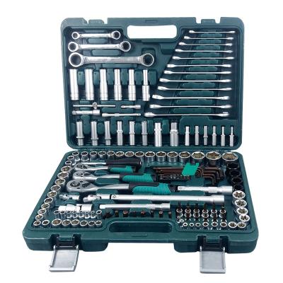 China Hot Selling 150in1 Car Repair Home Repair Tool Kit Auto Repair Tool Multifunctional Socket Wrench Set for sale