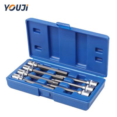 China Hot Selling HEX Auto Repair Tool 7pcs Socket Tool For 3/8 Long Socket Hex Socket for sale