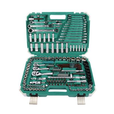 China High Quality Household Tool Kit 151pcs Ratchet Wrench Socket Set For Screw Removal Tool for sale