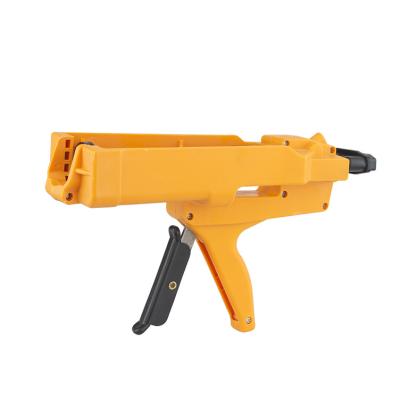 China Construction 600ml Double Barrel Caulking Gun Sealant Refilling Caulking Tile Epoxy Gun for sale