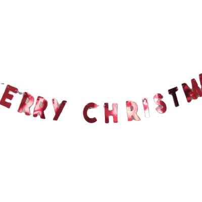 China Party and festival celebrate happy christmas party decoration bunting banner for sale