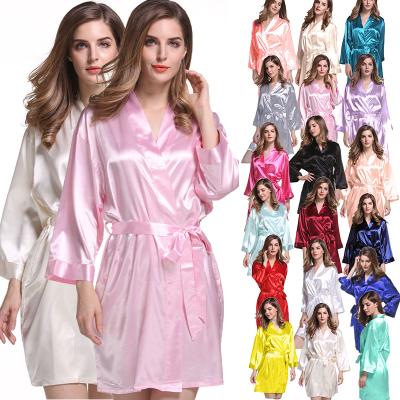 China Free shipping QUICK DRY bridal long gowns wedding party satin silk long dress cardigan party long dress bridal silk bridal party dress for sale