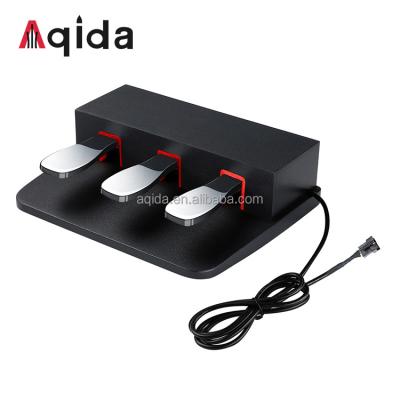 China Digital piano keyboard Aqida treble pedal sustain 3 pedal unit for Casio ep-s120 s320,px-s1000 s3000,cdp-s100 s150 s230 digital piano keyboard for sale