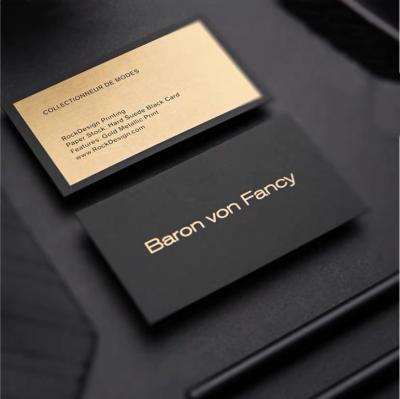 China Hot Selling Business Excellent Quality Gold Foil Business Card Paper for sale