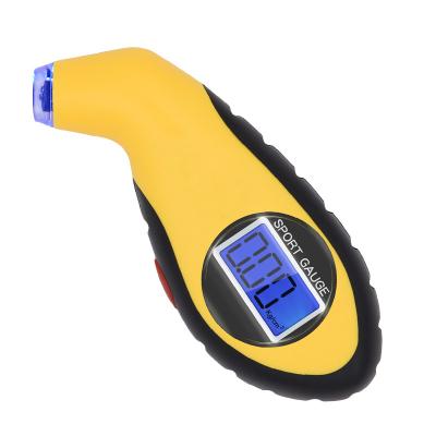 China Portable Electronic Cars Digital LCD Tire Pressure Gauge Tire Tester Tire Diagnostic Tool For Motorcycle Bicycle Bike for sale