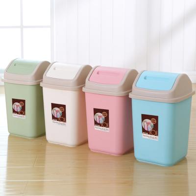 China Plastic waste bin stored with lids rubbish rubbish for sale