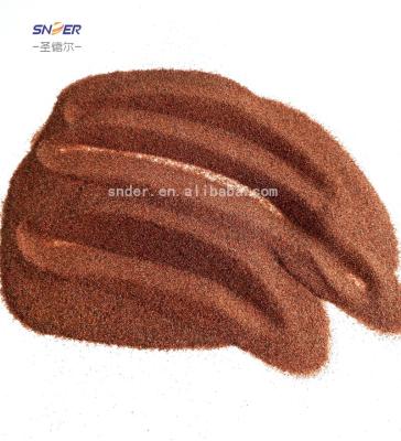 China Removing Paints Sand Blasting 20/40# Mesh Abrasive Garnet Sand for sale