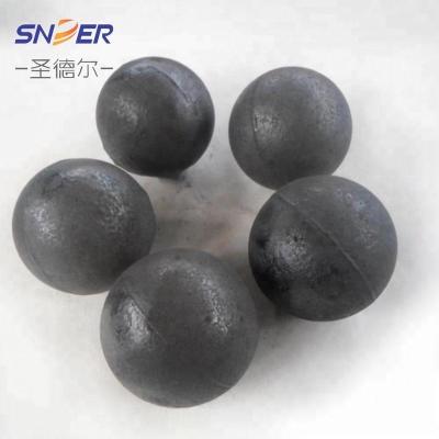 China B2, B3, B4 Mining Forged Grinding Steel Ball 20mm 140mm for sale