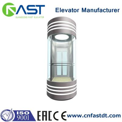 China Customize Observation Glass Elevator Panoramic Elevator Elevator for sale