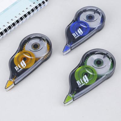 China Cover Error Mode Design Student Correction Tape With Classic Plastic PET Correction Tape Roller for sale