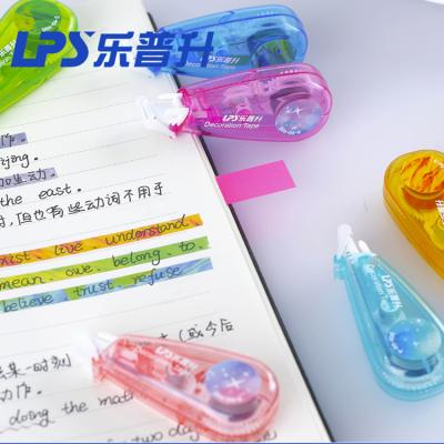 China Decorate Notebook Kawaii Correction Tape With Cute Pattern For Student Decoration Tape Free Shipping Blister Card 6mm*3m NC 90029D; LPS OF GUA for sale