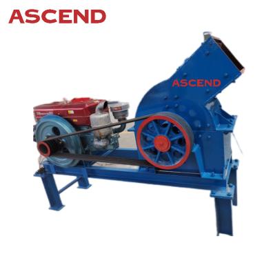 China Stone Hammer Crusher Heavy Mill Diesel Power PC400x300 for Concrete Waste and Copper Ore Gold Mining for sale