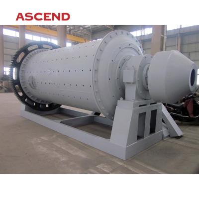 China Stone Powder Gold Copper Iron Ore 900x1800 900x3000 Gravity Ball Mill Crusher Grinding Mining Machine for sale