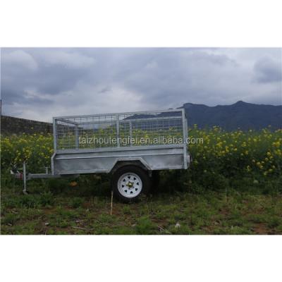 China Other Trailers 2017 New Galvanized Box Cage Trailer for sale