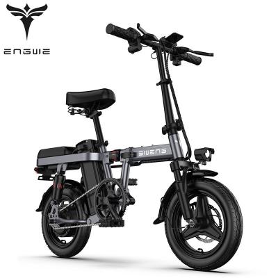 China City Bike ENGWE T14 Electric Foldable Bike Engwe T14 350W 48V 10Ah EU USA UK Ready Stock 14 Inch Folding e Bike ebike for sale