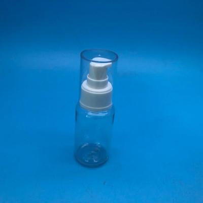 China Personal Care UK0501 50ml Pet Bottle Lotion Pump Bottle Round Shoulder Bottle for sale