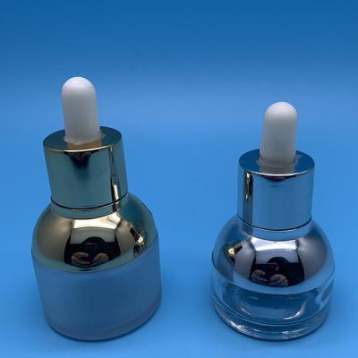 China UKKH006 15ML Personal Care Dropper With Glass Bottle for sale