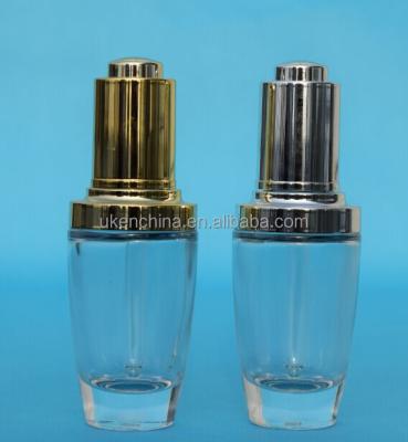 China UKKH002 30ml Personal Care Glass Dropper Bottle for sale