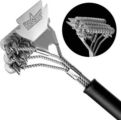 China Easily Cleaned Stainless BBQ Steelbbq Grill Brush for sale