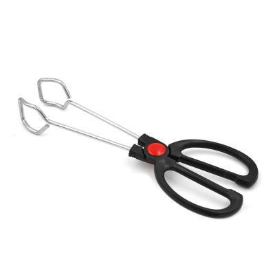 China Sustainable Household Kitchen Stainless Steel Kitchen Plastic Tongs for sale