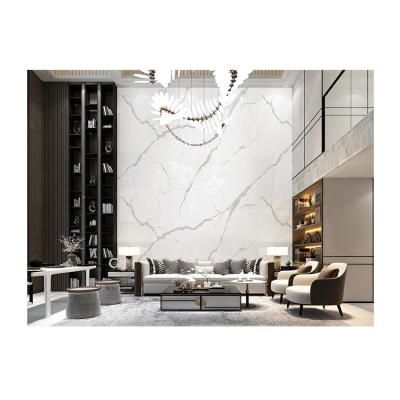 China Modern Dining Office Porcelain Black Marble Slab Sintered Stone Table Top for sale