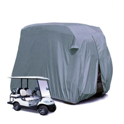 China Waterproof / Durable Protects Against Weather Damage Sun Waterproof 4 Passenger Golf Cart Rain Cover for sale