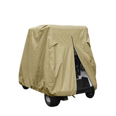 China Customized Logo High Quality Waterproof/Durable Waterproof 4 Seater Oxford Golf Cart Storage Cover for sale