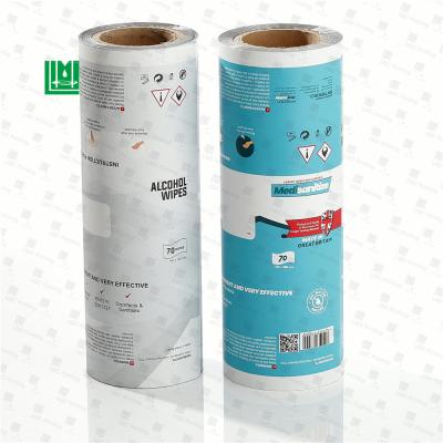 China Custom Moisture Proof Ice Cream Film Packaging Stock Plastic Roll For Ice Lolly Food Wrapping Ice Bar Film for sale