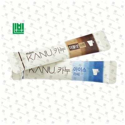 China Custom Printed Moisture Proof Milk Coffee Tea Powder Stick Sachet Bag Packaging Instant Roll Film for sale