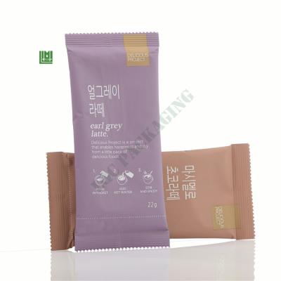 China Instant Coffee Beverage Milk Powder Candy Packing Stick Sachet Moisture Proof Custom Printing Bag for sale