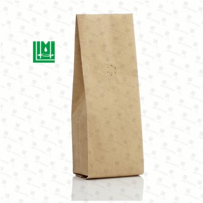 China Wholesale 500g Moisture Proof Resealable Recycle Side Gusset Ziplock Without Valve Coffee Bean Packaging Bags for sale