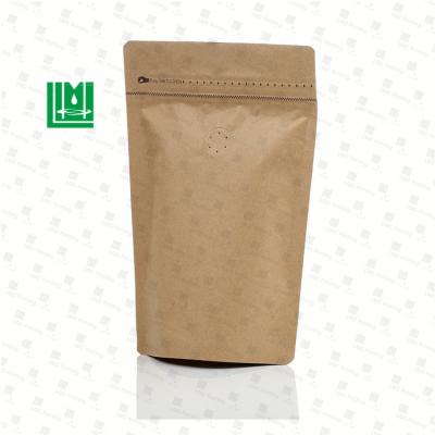 China Wholesale recyclable food packaging 250g doypack stand up pouch plain brown kraft paper bag with clear window and zip lock for tea snack for sale