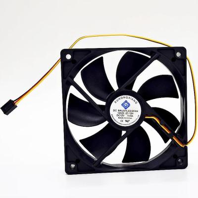 China 12v 120mm 120mm 12025 120x120x25 hotel computer fan for sale