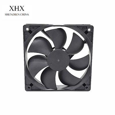 China DC 12V Brushless CPU Fan Computer Case Ball Bearing 120X120X25 12025 120Mm for sale