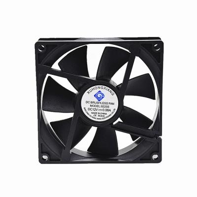 China Most Powerful 92x92x25mm Hotels Ventilation Fans 9225 24V 12 Volt DC CPU Heatsink Fan for sale