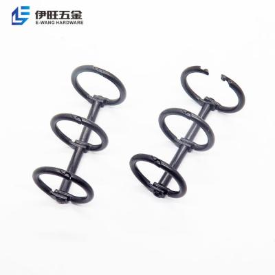 China YIWANG Metal 25mm Calendar Binder Rings Clips for sale