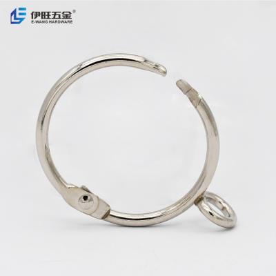 China YIWANG Wholesale Loose-Leaf Curtain Ring For Shower Curtain Rod for sale