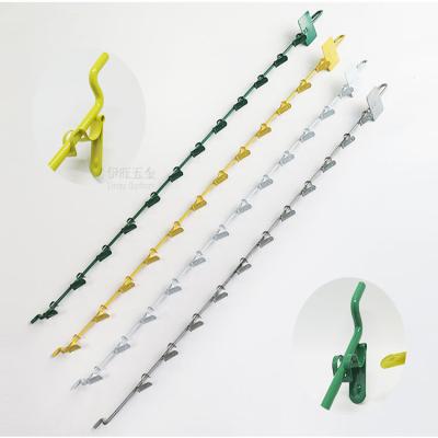 China YIWANG Wholesale Supermarket Retail Store Metal Hanging Clip Strip For Display for sale