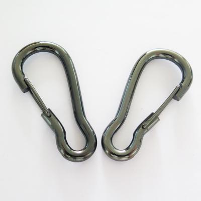 China Metal Plated Locking Climbing Carabiner for Dog Leash for sale