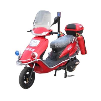 China Outdoor Fire Patrol Small 1 Seater Electric Motorcycle Equipped With Fire Extinguisher And Alarm for sale