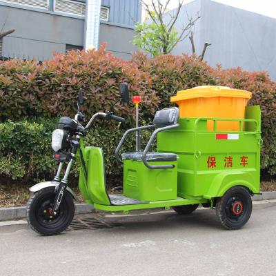 China Passenger Sanitary three wheeled garbage truck electric dump sanitary garbage truck outdoor garbage truck for sale