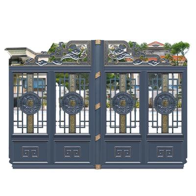 China Factory Direct Selling Garden Luxury Electric Sliding Door Design Easily Assembled Aluminum Alloy for sale