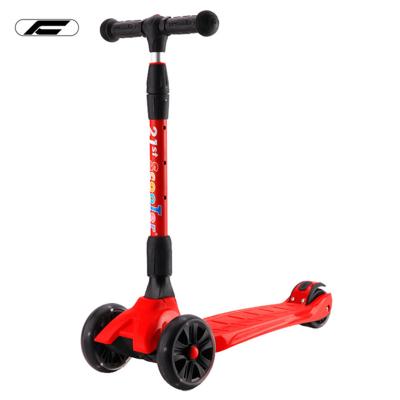 China Adjustable Handlebar Height Forebot Selling High Quality Cheap Price 4 Wheel Scooter For Kid for sale