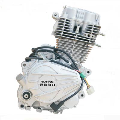 China Hot Sales Air Cooled Electric / Air Cooling Motorcycle CG200 Engine 200CC Kick Starter for sale