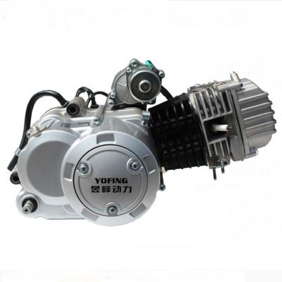 China Yofing 4 Stroke Motorbike Engine Sand Buggy 140cc Motorcycle Air Cooled High Quality Engine Assembly for sale