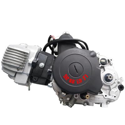 China Motorcycle 110cc Engine Assembly Horizontal Air Cooled Tricycle Auto Clutch New for sale